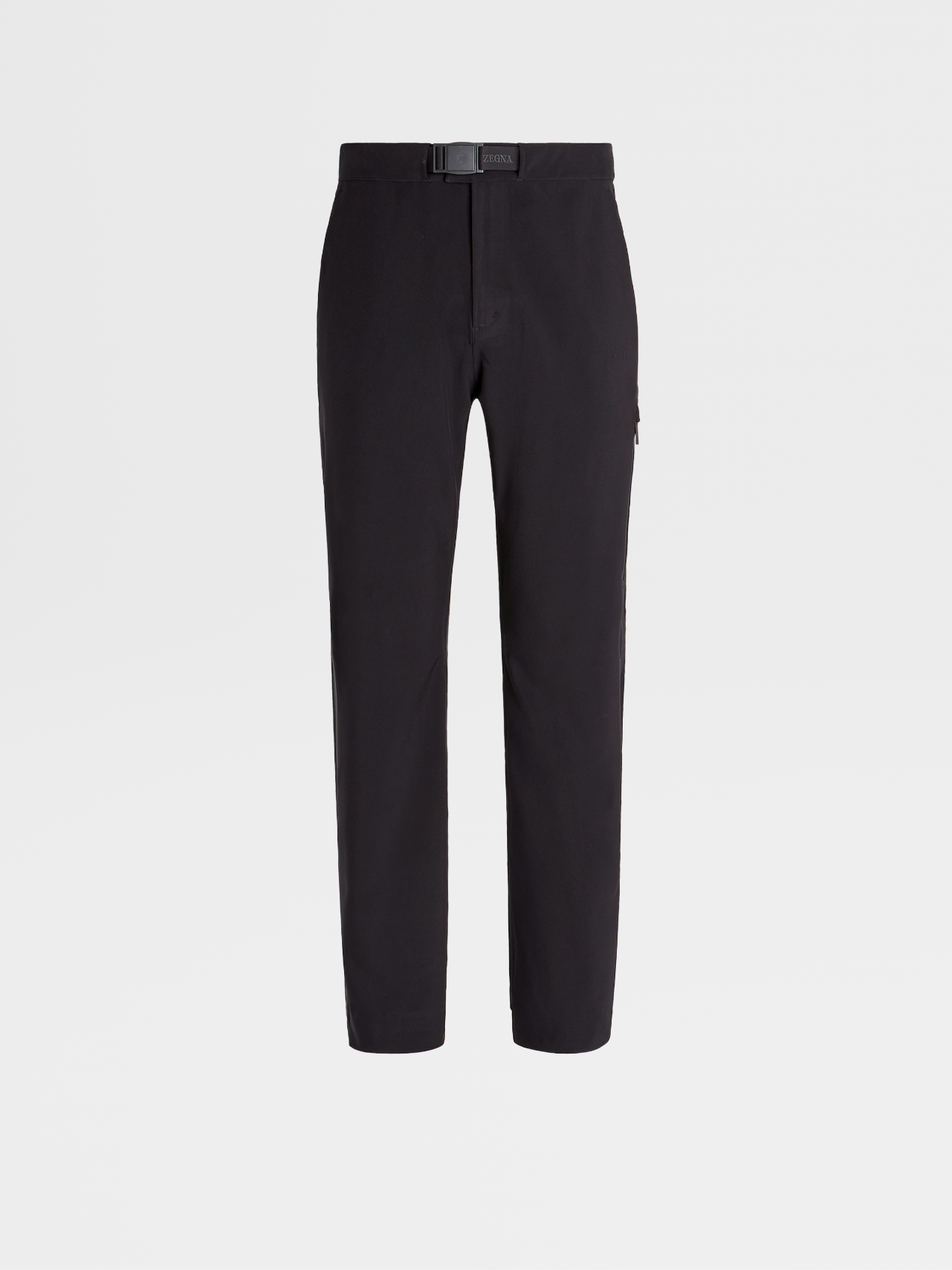 Black Techmerino™ 3-Layer Technical Pants